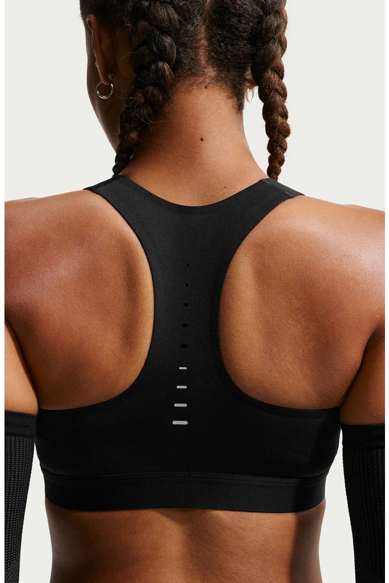 Swift Dri-FIT High Support Sports Bra, Alternate, color, BLACK/SILVER