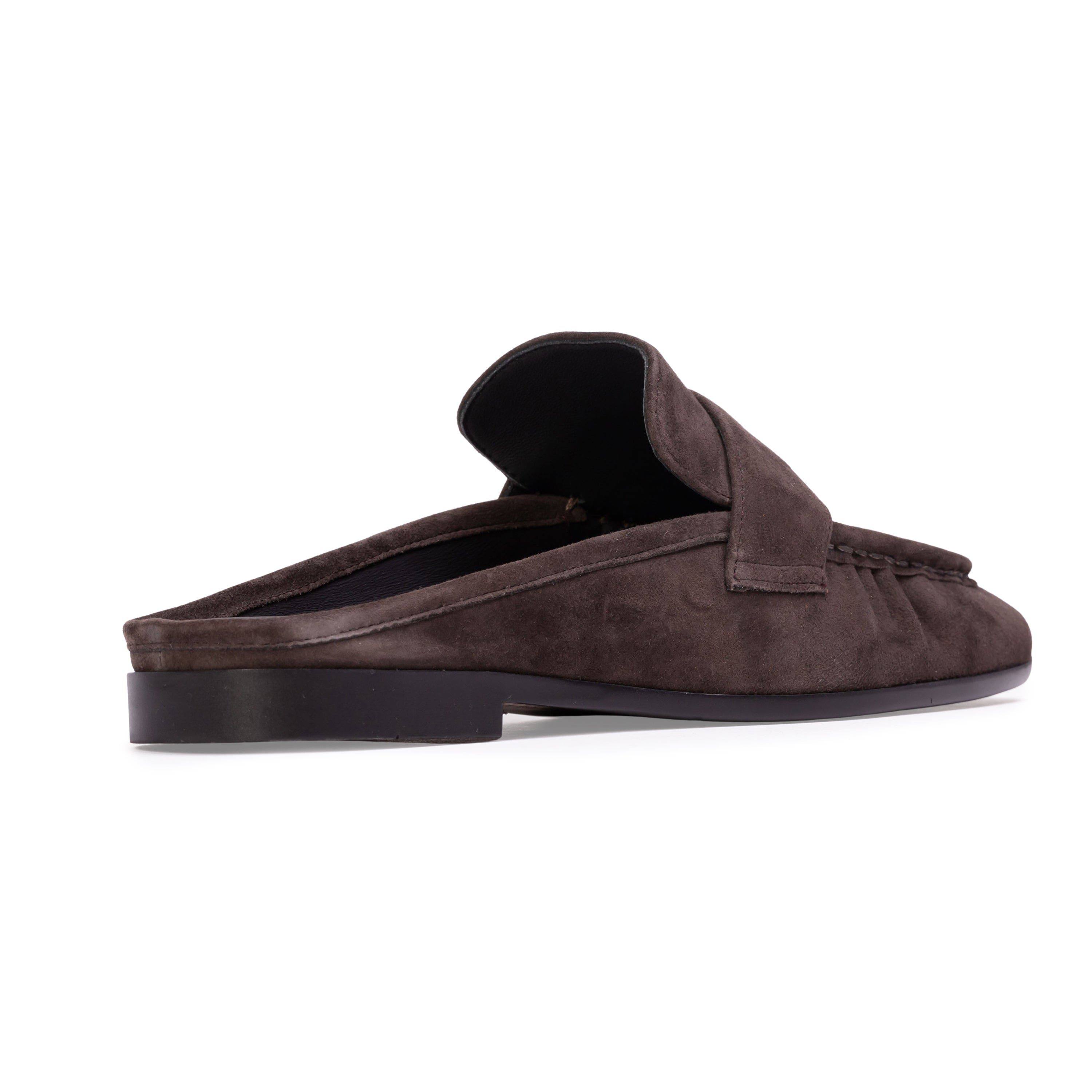 Gabby Loafer, Alternate, color, Hot Fudge Suede