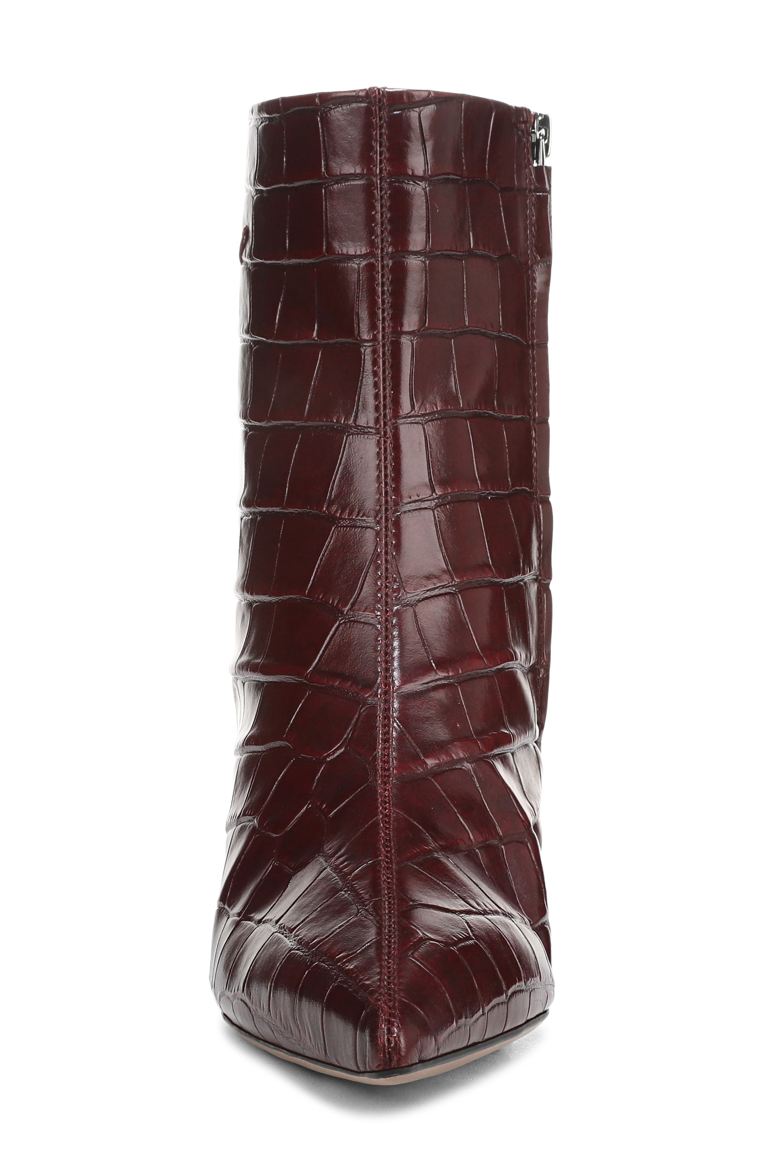Anna Pointed Toe Bootie, Alternate, color, OXBLOOD RED