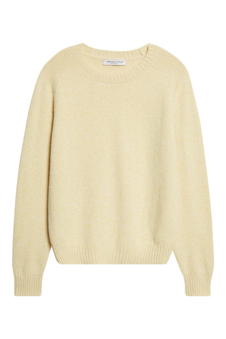 Blyth Lambswool Crewneck Sweater, Alternate, color, SUNSET SONG