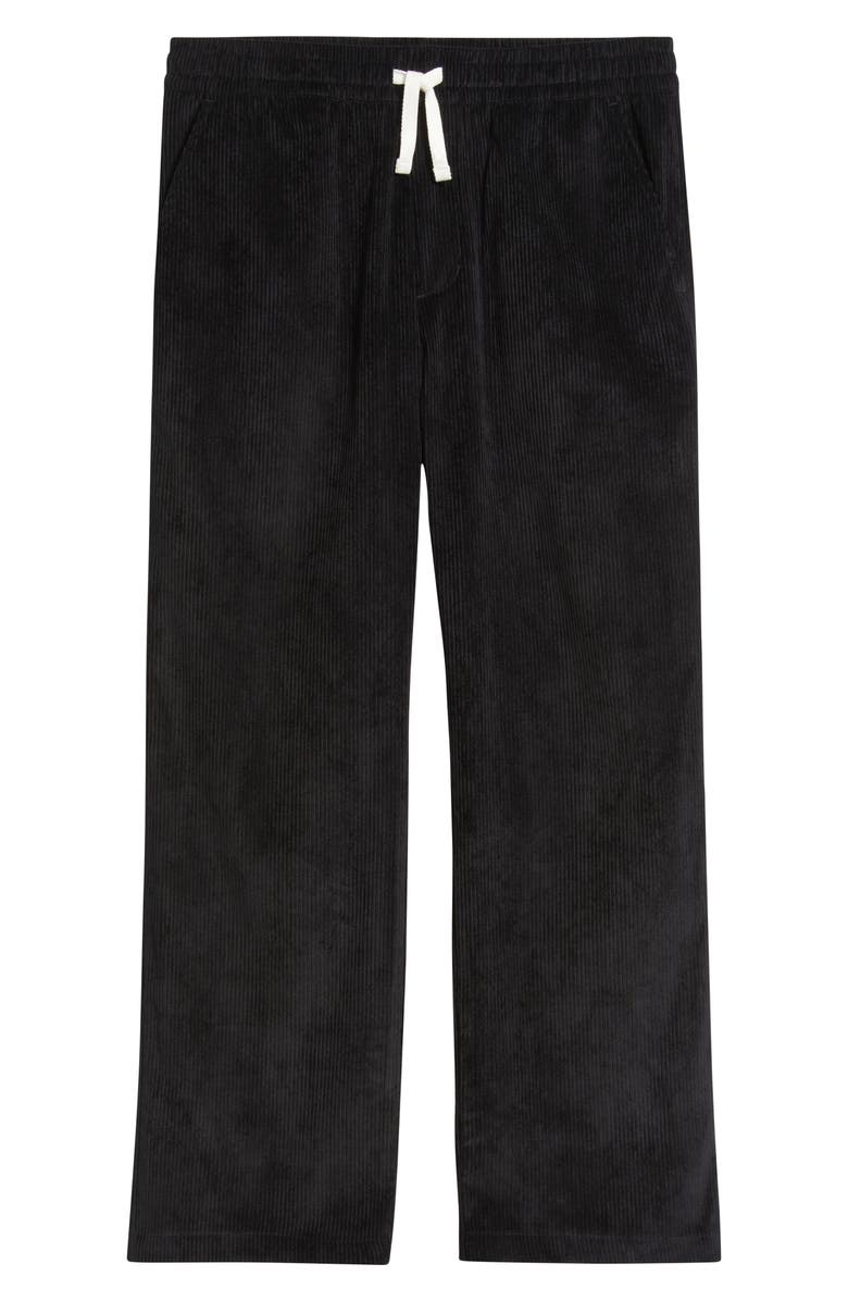 RIZORT Roger Ribbed Pull-On Pants, Alternate, color, Black
