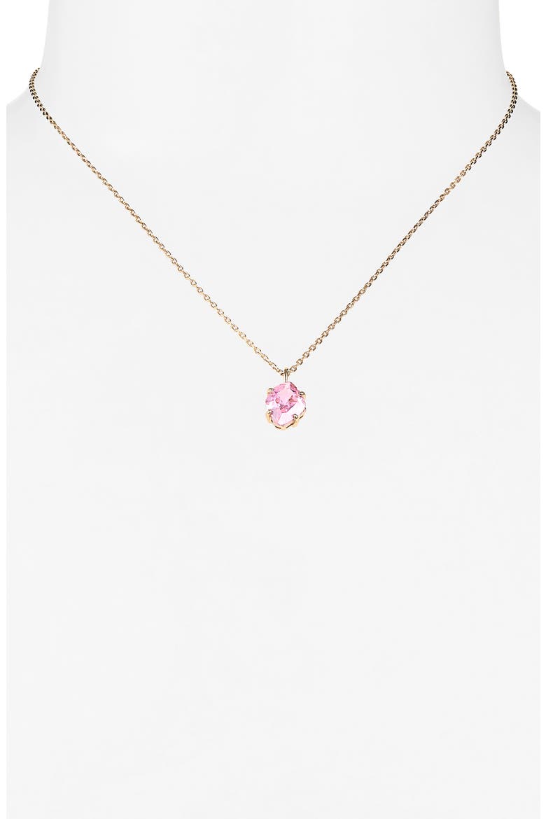 treasure trove mini pendant necklace, Alternate, color, PINK