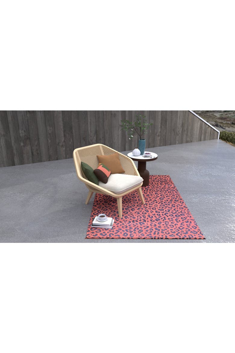 Leopard Rug, Alternate, color, Brown - 6'x9'