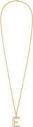ROXANNE ASSOULIN The Big Puffy Initial Pendant Necklace