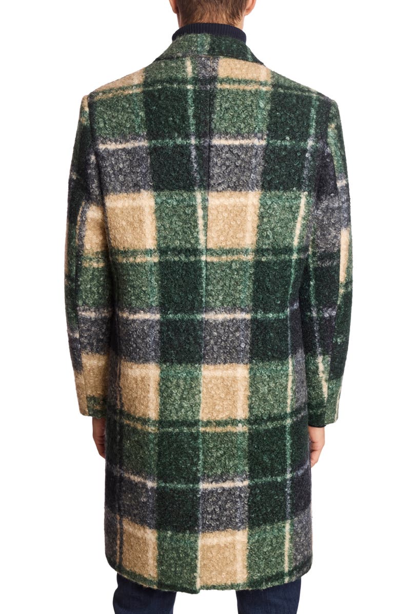 PAISLEY & GRAY Plaid Overcoat, Alternate, color,