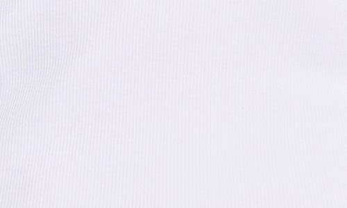 Nic + Zoe Nic+zoe Perfect Knit Rib Long Sleeve Polo In White