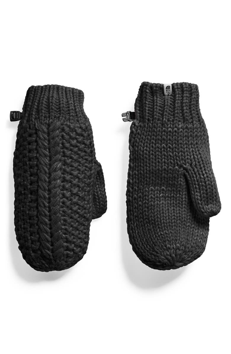 The North Face Minna Mittens, Main, color, 