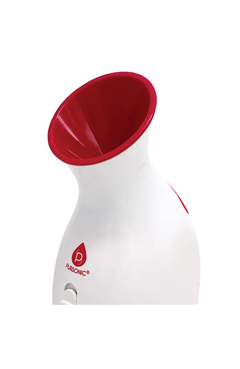 PURSONIC Facial Steamer Hot Mist Moisturizing Spa, Alternate, color, White