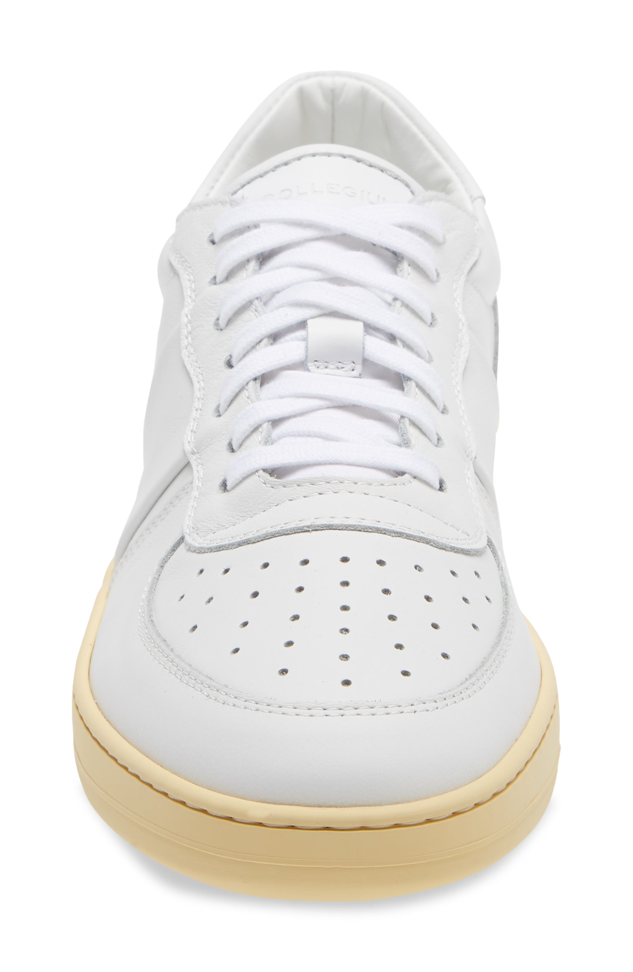 Pillar Destroyer Low Top Sneaker, Alternate, color, WHITE