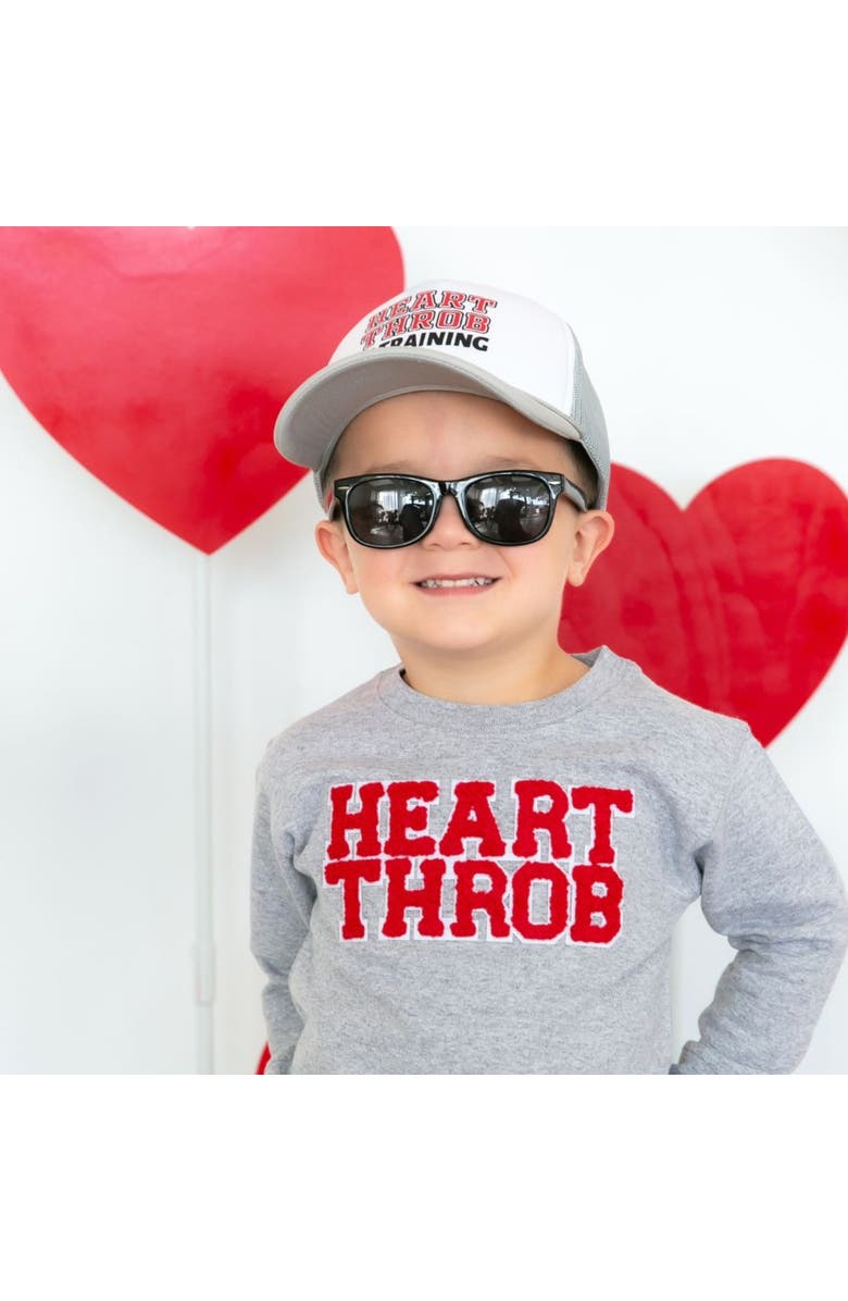 Sweet Wink Heart Throb in Training Valentine
s Day Trucker Hat, Alternate, color, 