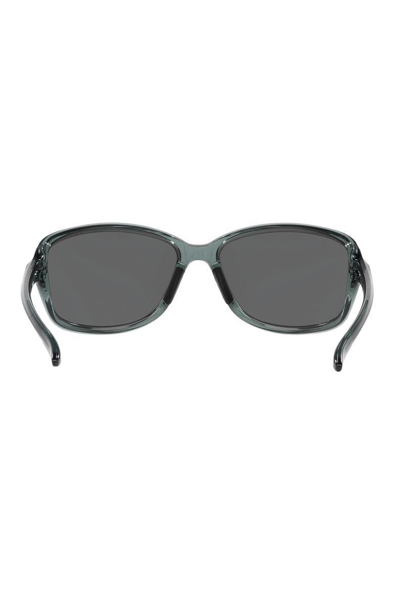 Cohort 62mm Polarized Oversize Sunglasses, Alternate, color, CRYSTAL
