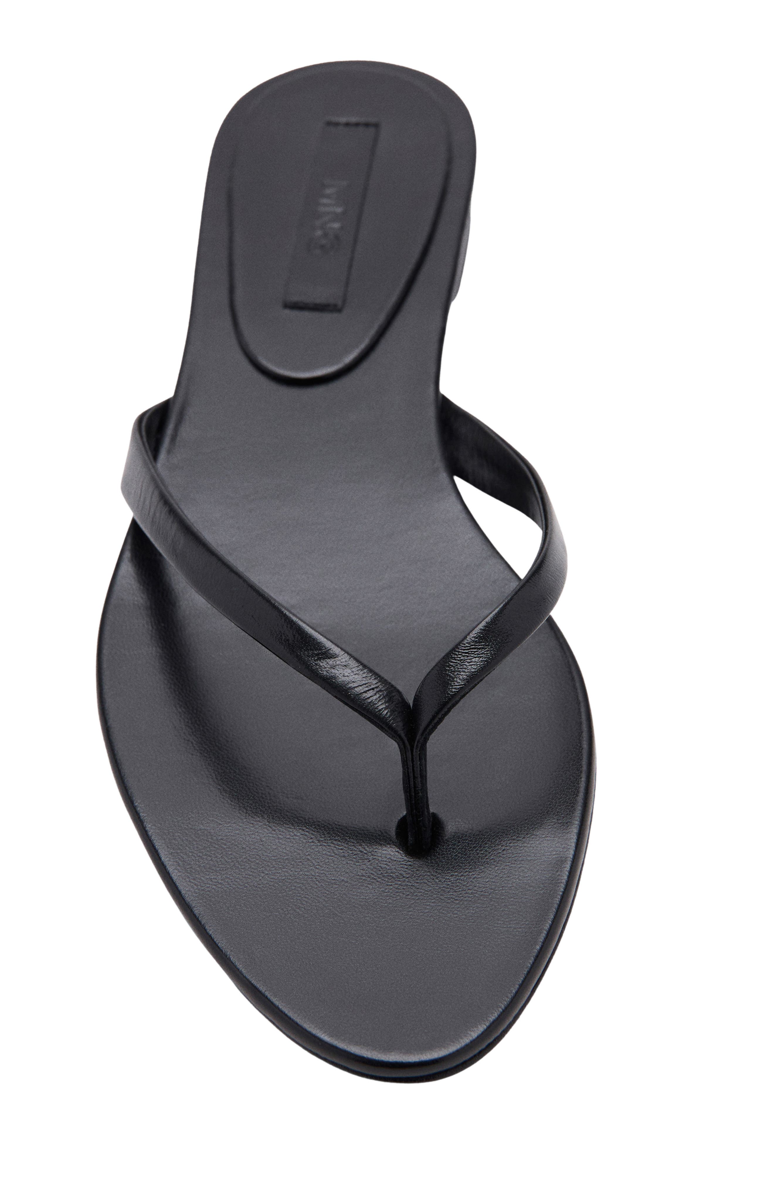 MANGO Flip Flop, Alternate, color, Black