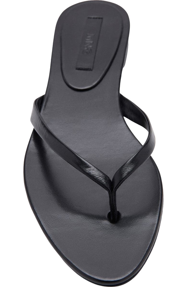 MANGO Flip Flop, Alternate, color, Black