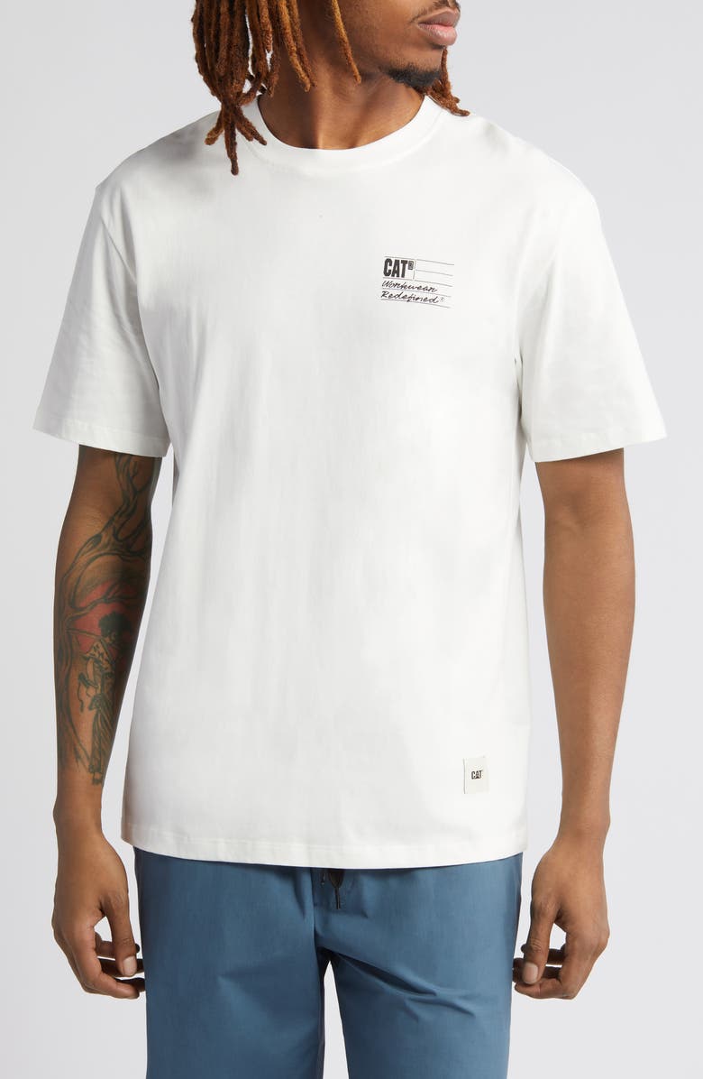 CAT WWR Bullet Graphic T-Shirt, Main, color, 
