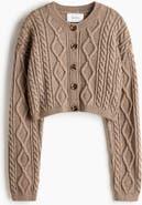 H&M Cable-knit Cardigan