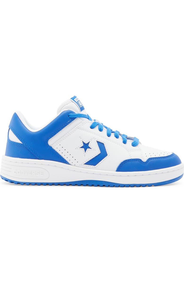 Converse Weapon Oxford Sneaker, Alternate, color, White/ Laser Blue/ White