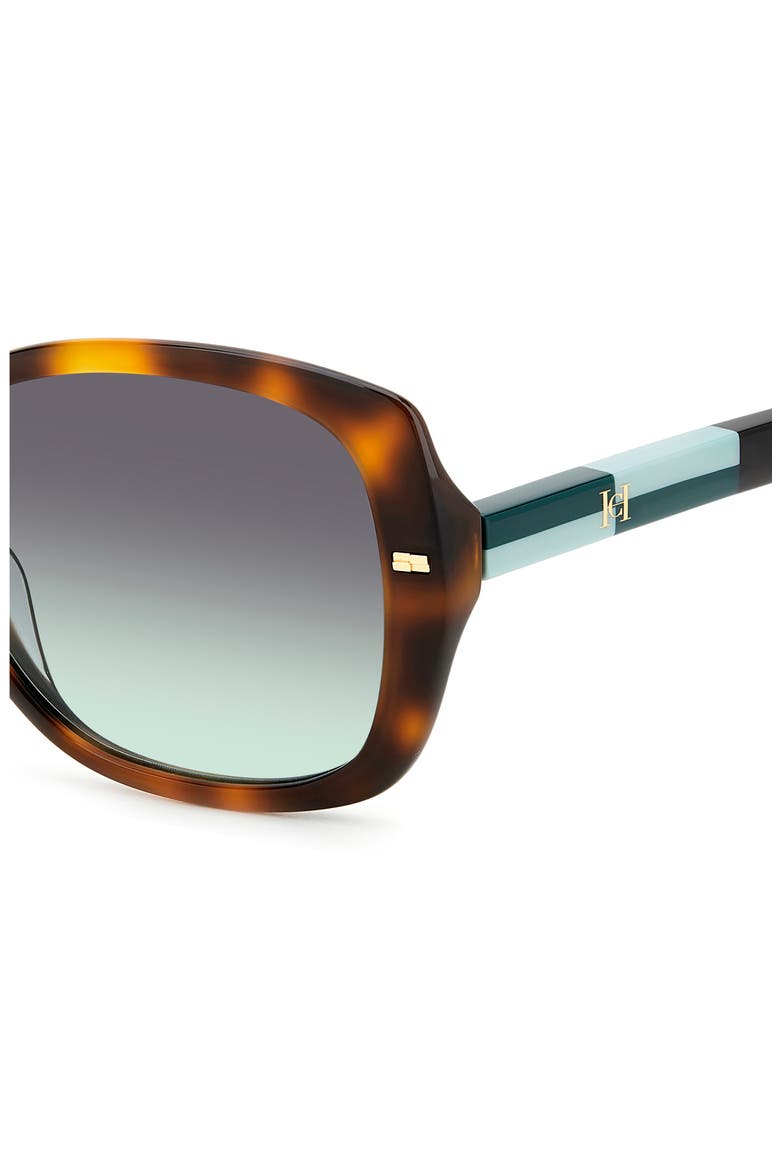 56mm Round Sunglasses, Alternate, color, 0PHW-IB