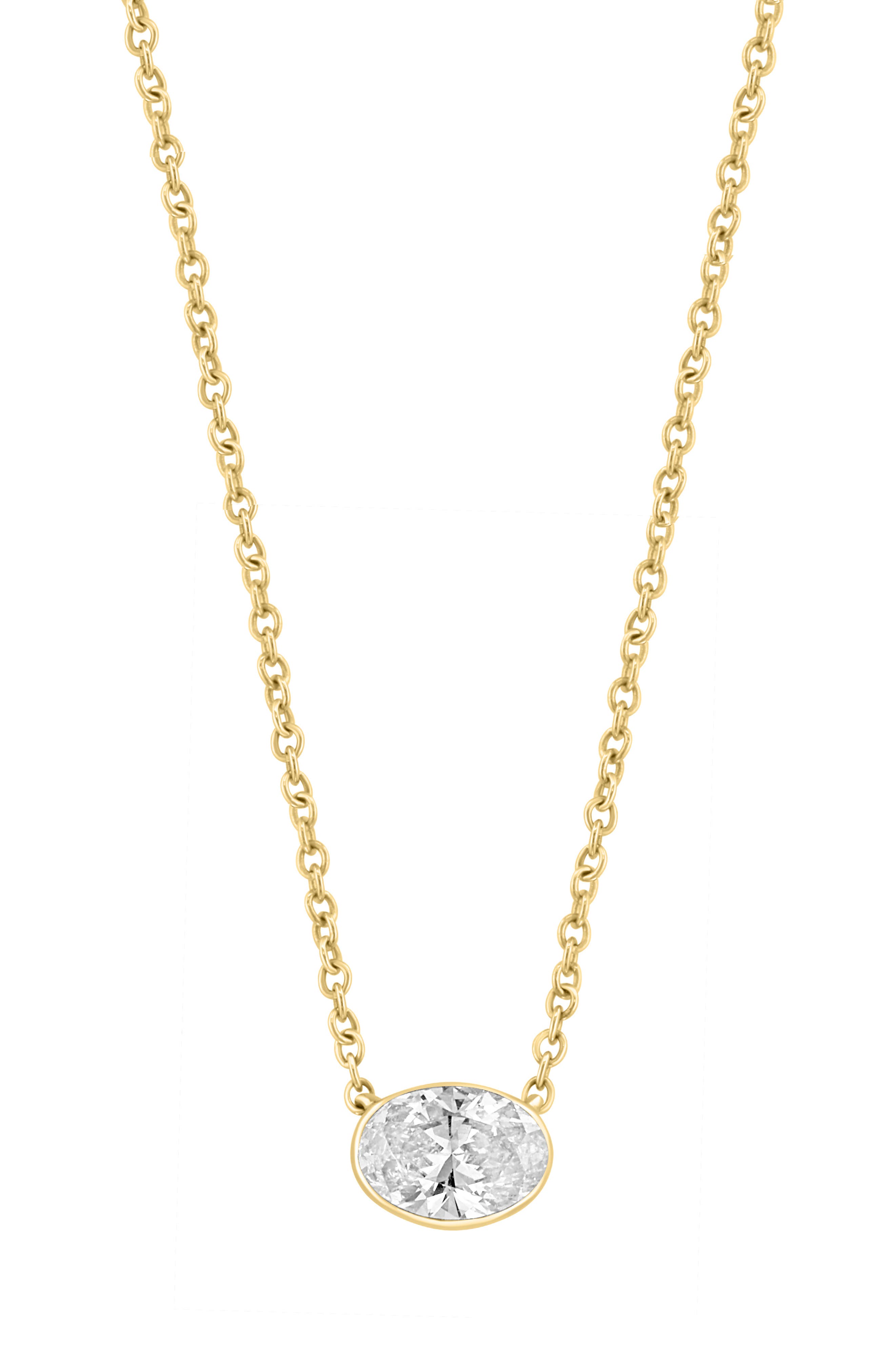 EFFY Lab-Grown Diamond Pendant Necklace
