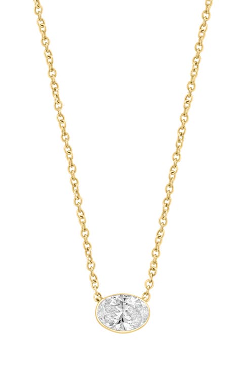 Lab-Grown Diamond Pendant Necklace