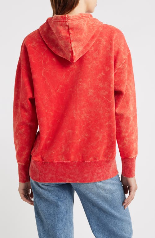 Puma Street X Relaxed Graphic Hoodie In Red