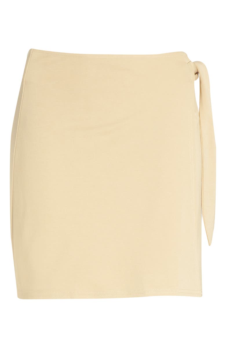 4SI3NNA Brinley Wrap Front Skirt, Alternate, color, 