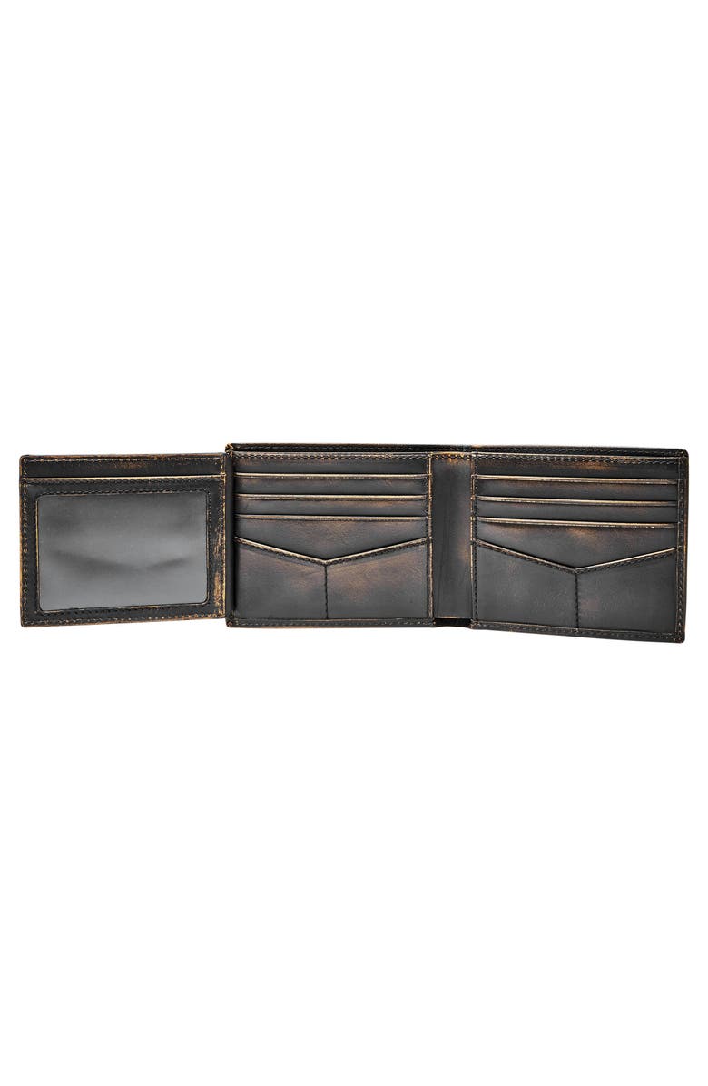Fossil Wade Leather Wallet, Alternate, color, 