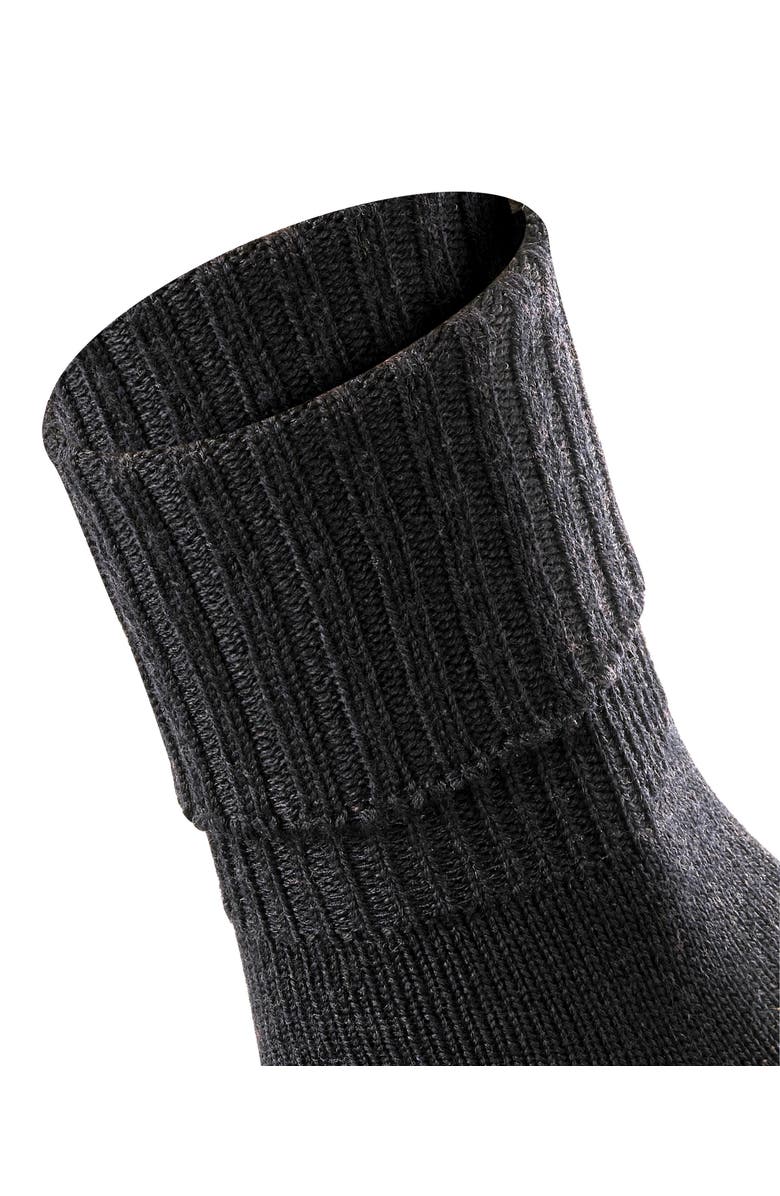 Falke Striggings Rib Boot Socks, Alternate, color, Black