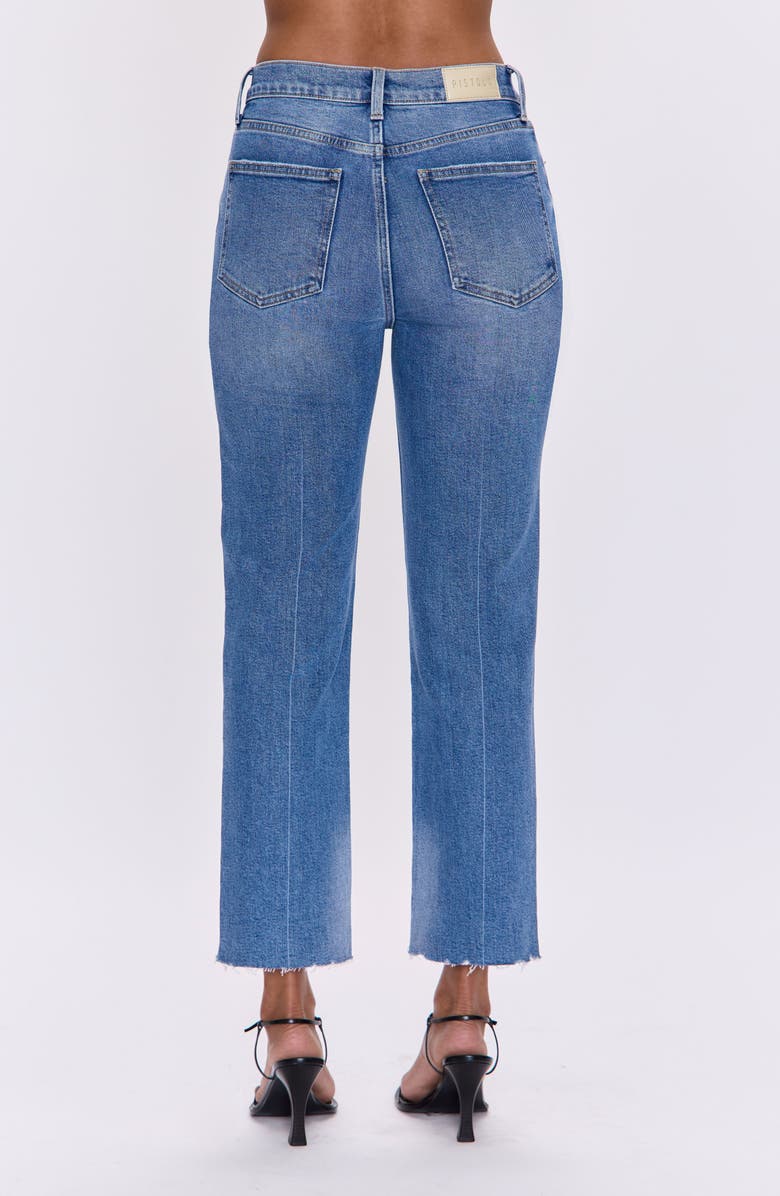 Pistola Charlie High Waist Ankle Straight Leg Jeans, Alternate, color, Rhythm Vintage