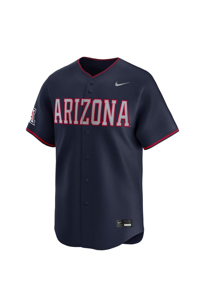 Men's Nike Navy Arizona Wildcats College Limited Baseball Jersey, Alternate, color, Navy