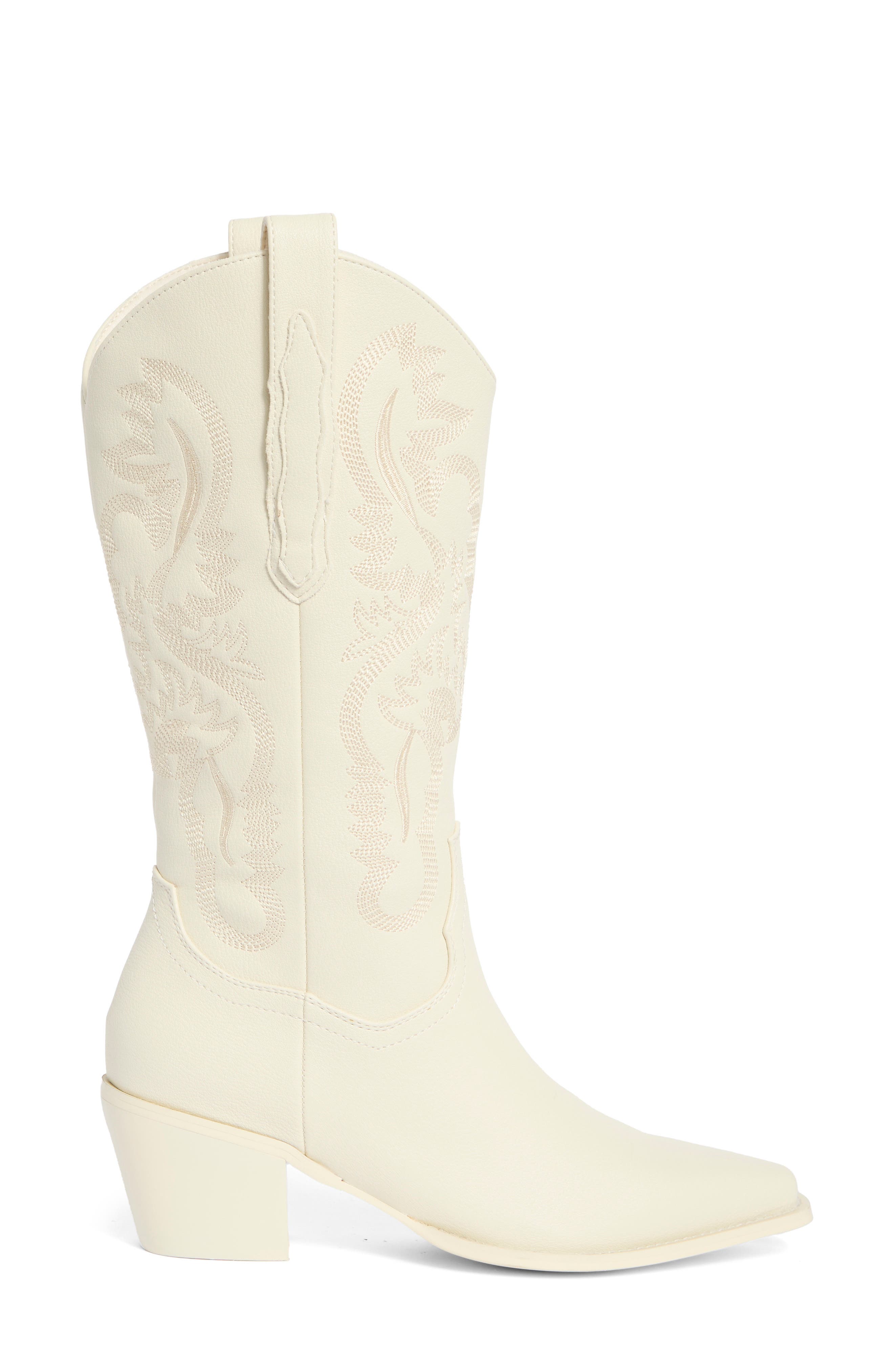 Danilo Western Boot, Alternate, color, BONE