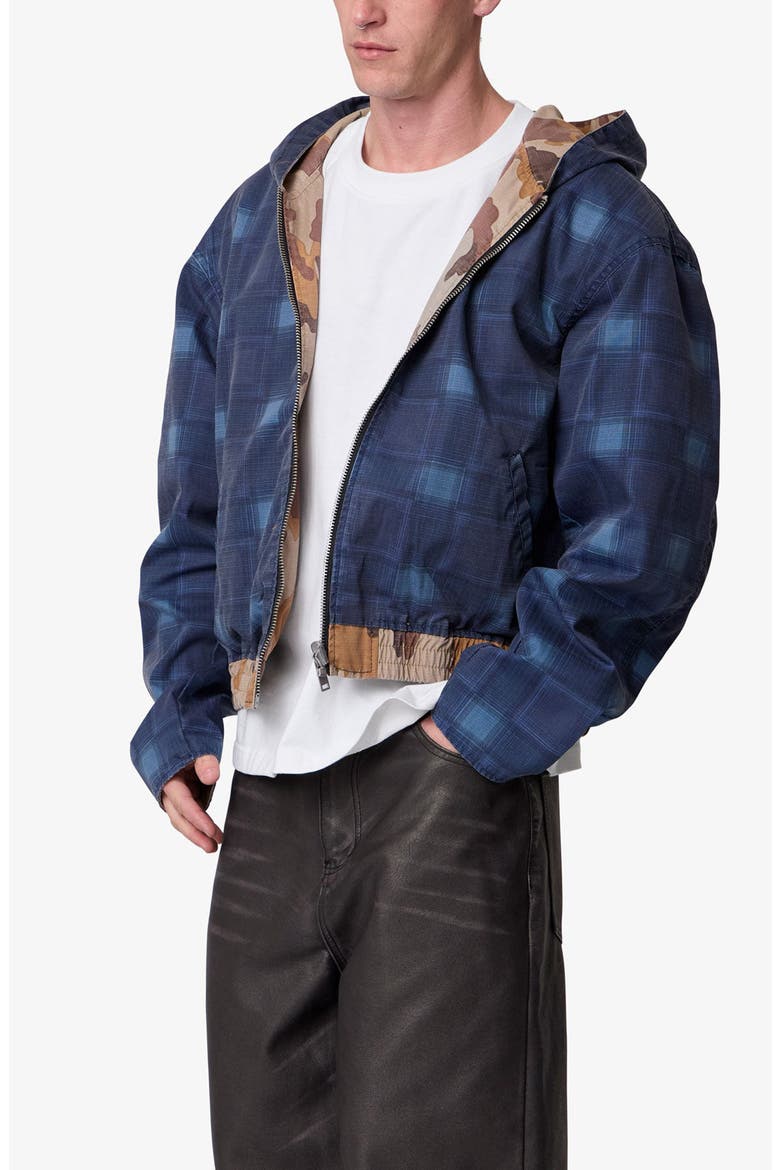 Reversible Hooded Jacket, Alternate, color, CAMO