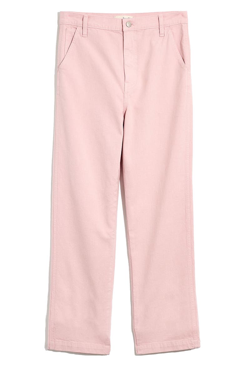 Classic Straight Leg Crop Pants, Alternate, color, WISTERIA DOVE