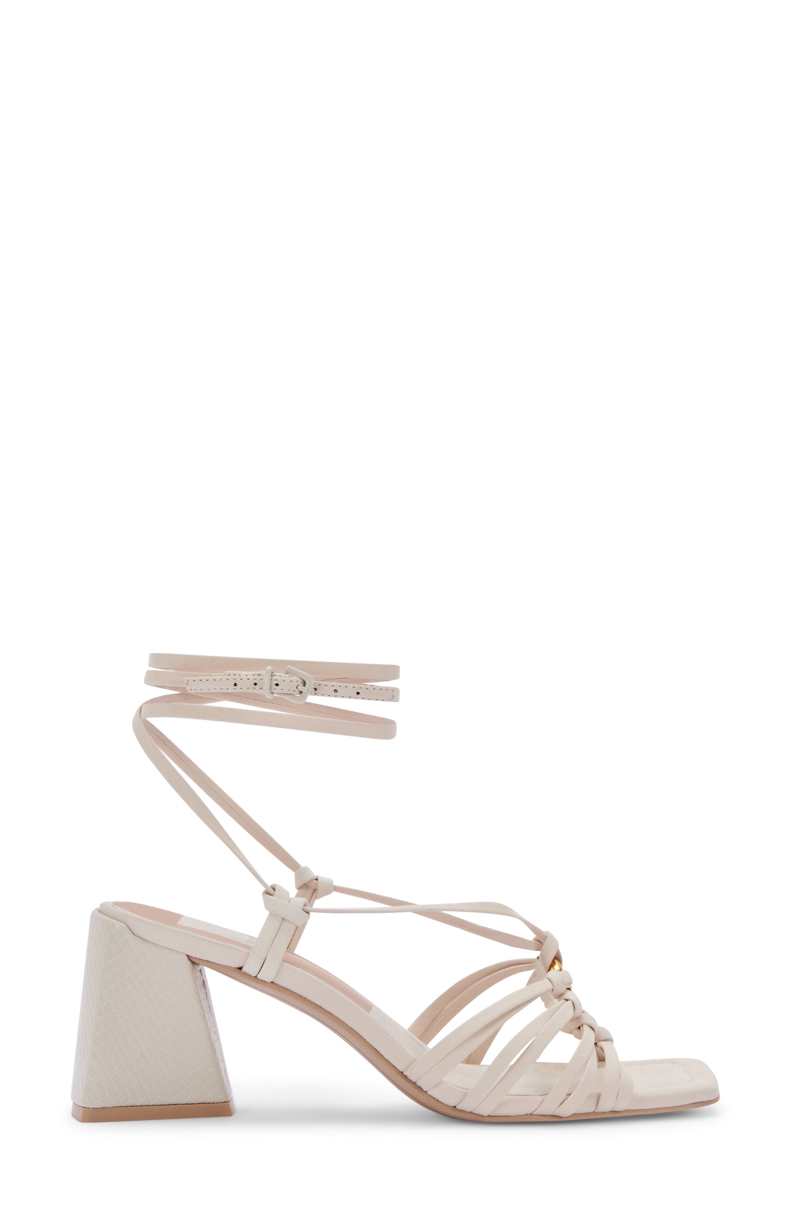 Kash Strappy Sandal, Alternate, color, IVORY NUBUCK