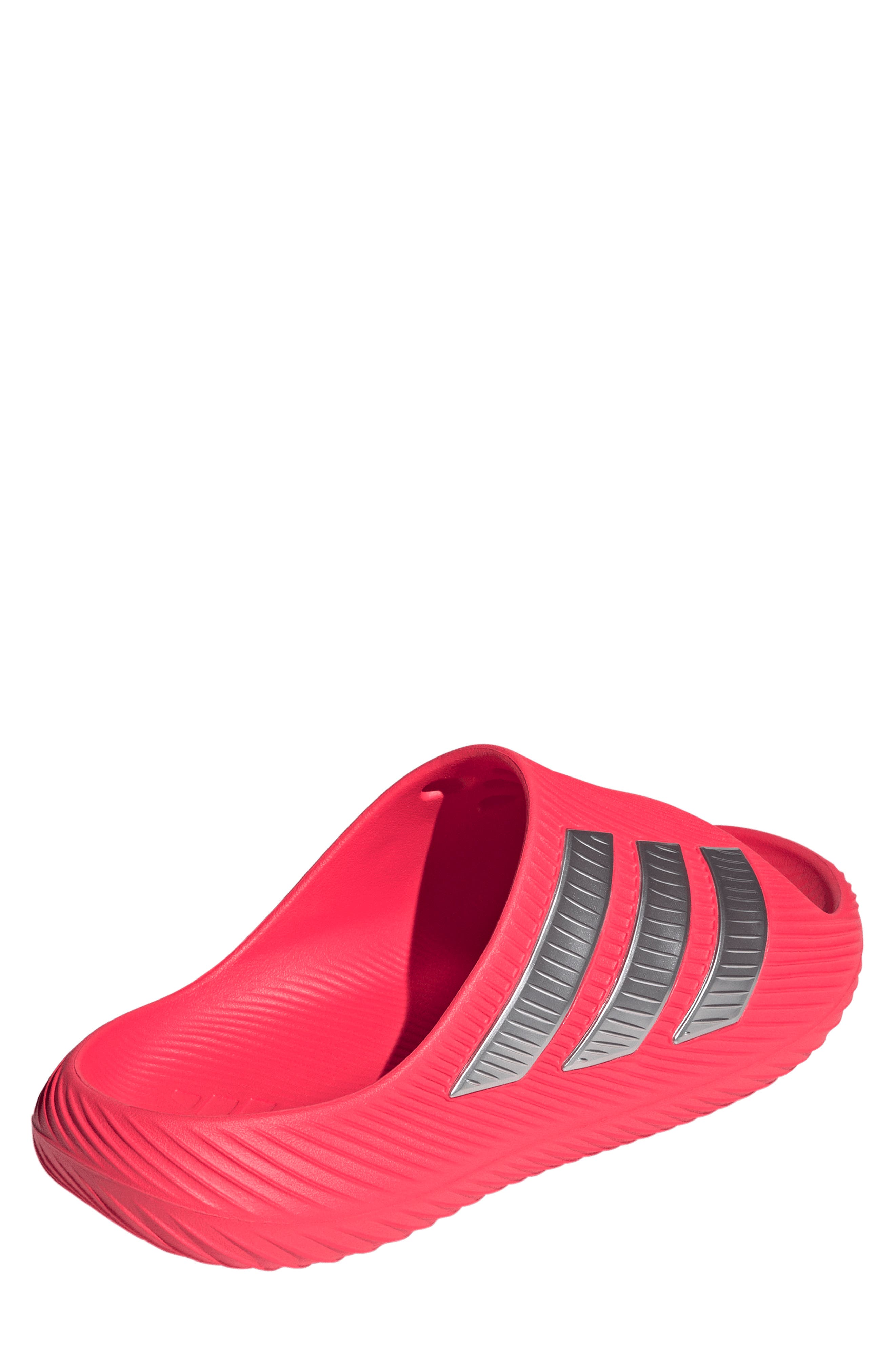 Gender Inclusive Purechill Slide Sandal, Alternate, color, RED/ METALLIC GREY