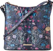 Brahmin Katie Croc Embossed Leather Crossbody Bag