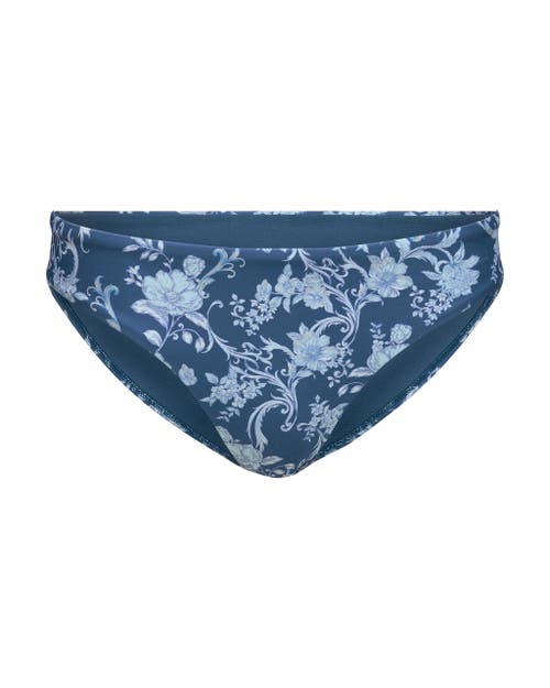 Shop Adore Me Tricia Swimwear Bikini Bottom In Floral Blue