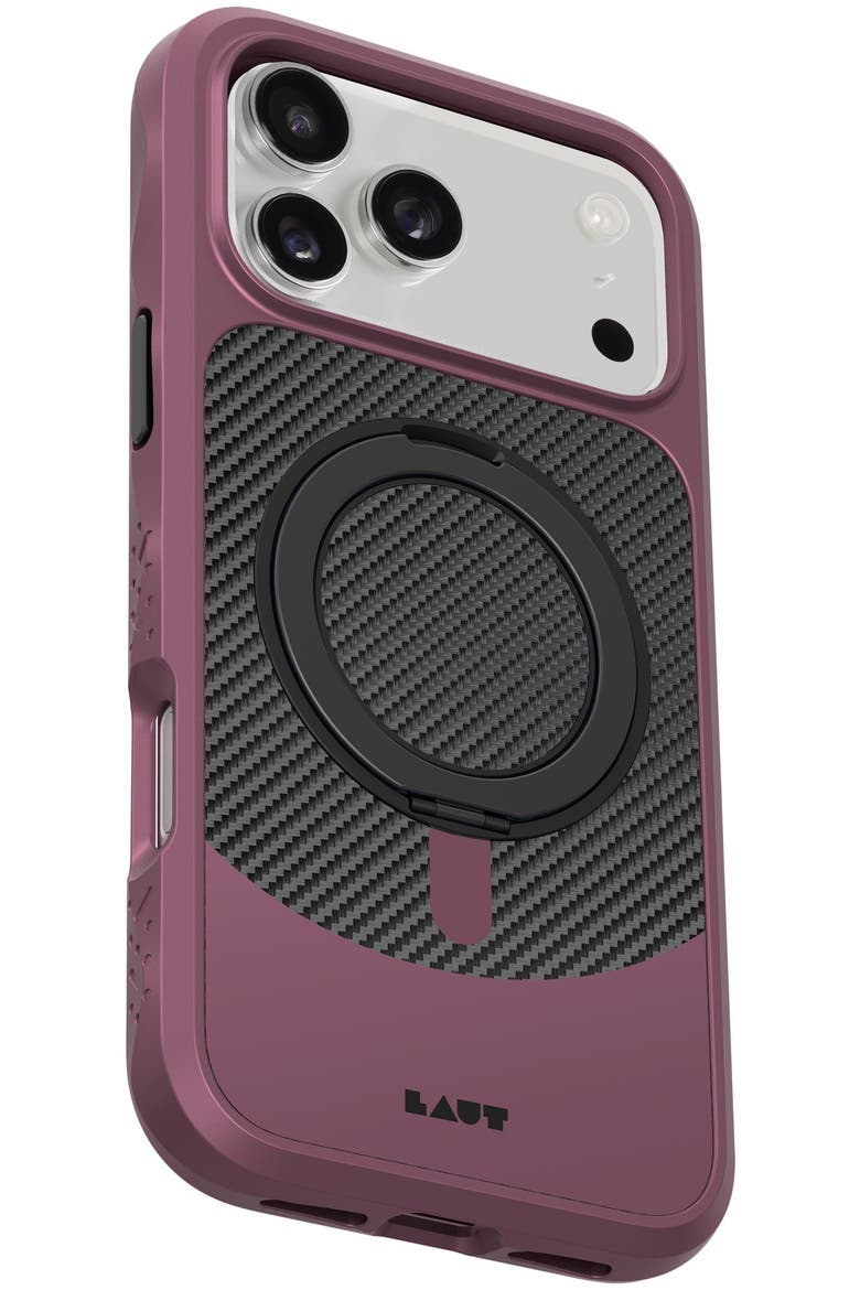 CARBON MATTER MagSafe Case, Alternate, color, Dark Red