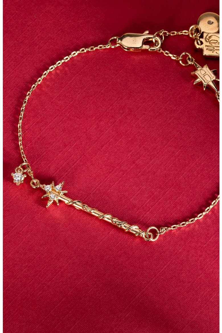 Harry Potter™ Hermione Wand  Bracelet, Alternate, color, Gold