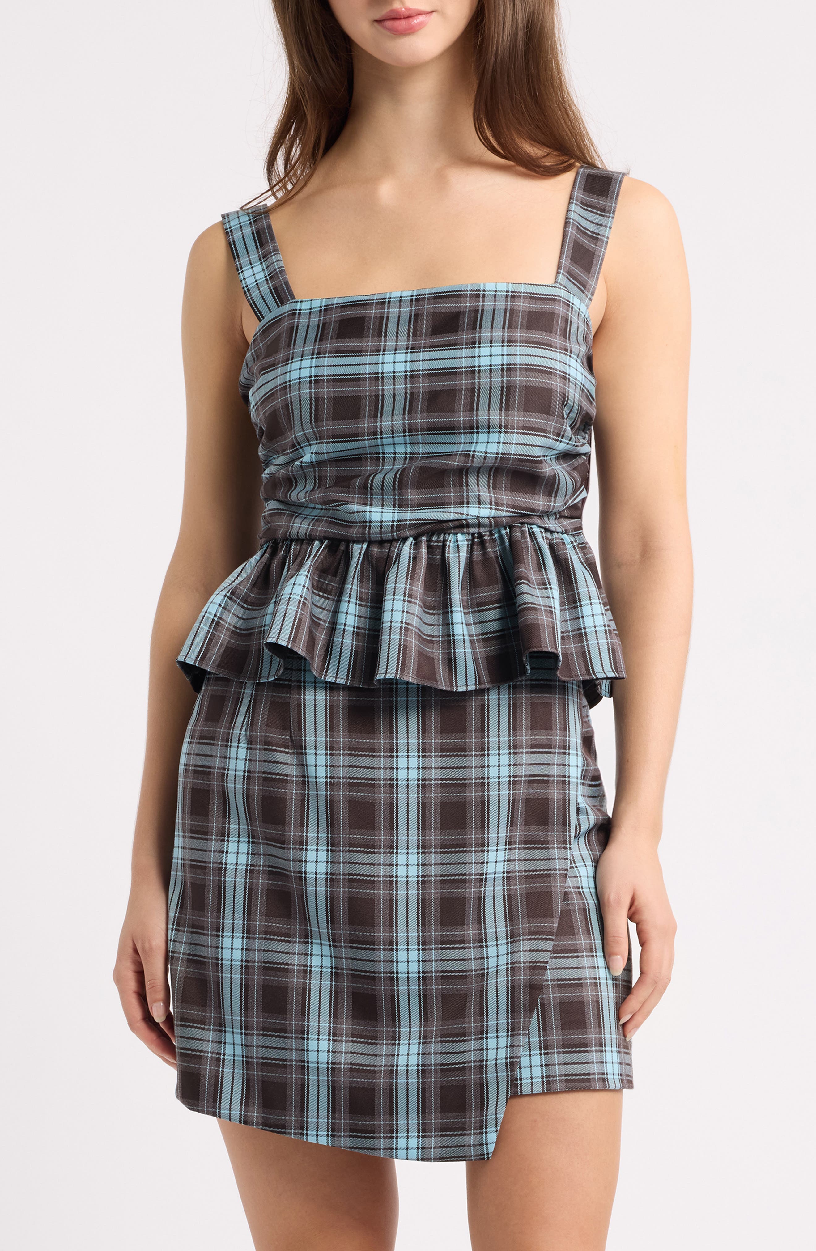 selected CHOC / BLUE PLAID