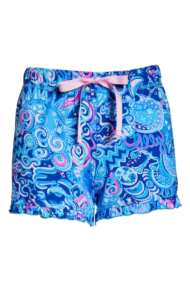 Lilly Pulitzer<sup>®</sup> Ruffle PJ Shorts, Alternate, color, 