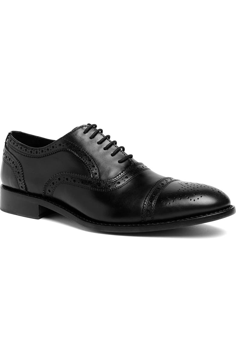 Anthony Veer Ford Brogue Oxford, Main, color, Black