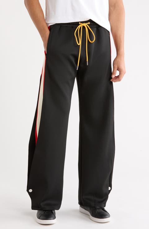 Striped Snap Pants