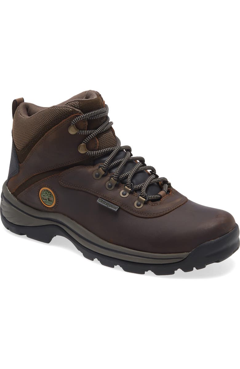 Timberland White Ledge Mid Waterproof Hiking Boot, Main, color, Medium Brown