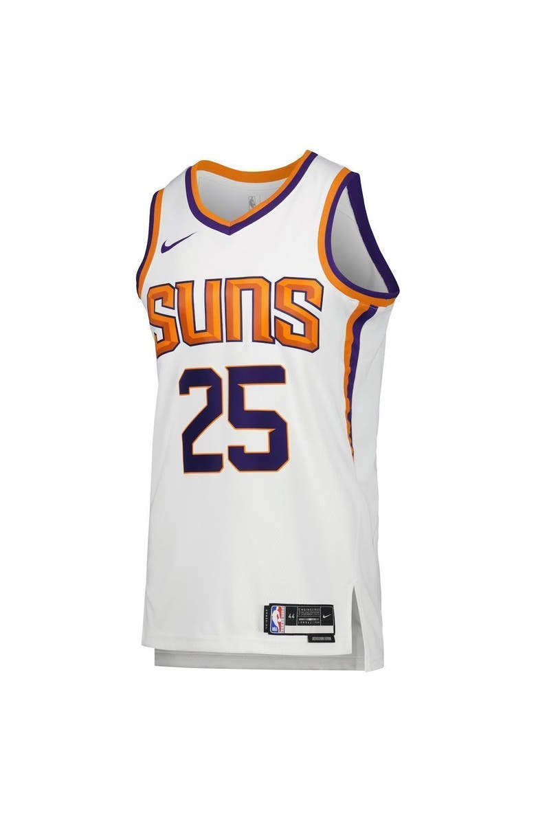 Nike Unisex Nike Mikal Bridges White Phoenix Suns Swingman Jersey - Association Edition, Alternate, color, 