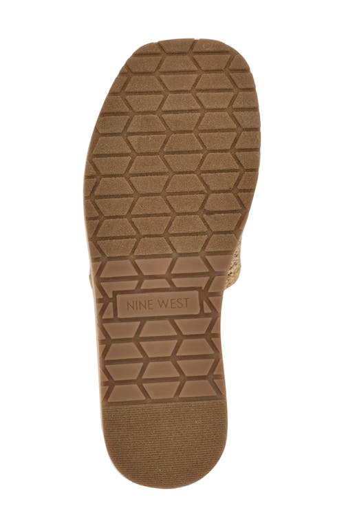 NINE WEST NINE WEST KELLER PLATFORM SLIDE SANDAL