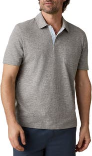 Faherty Breeze Burnout Pocket Polo