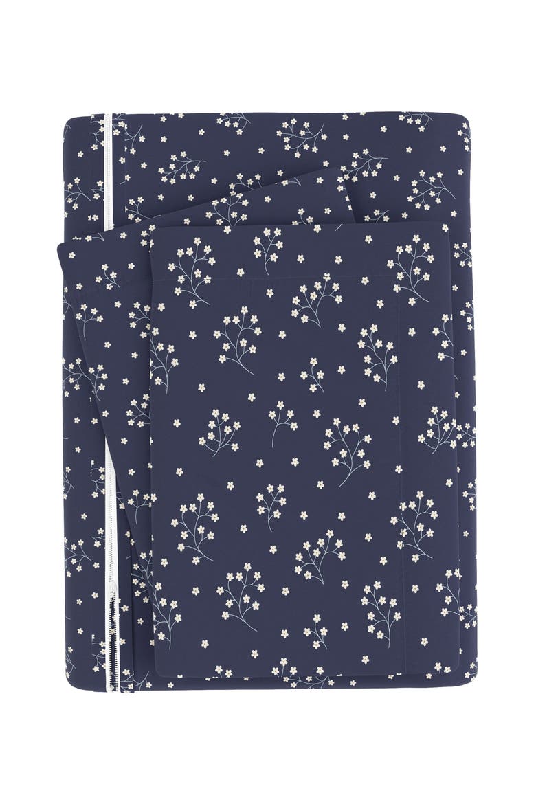 Premium Ultra Duvet Cover & Sham Set, Alternate, color, NAVY