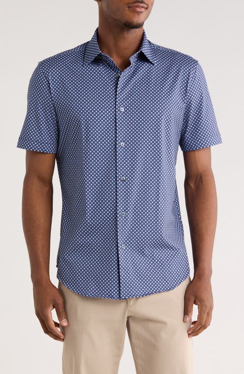 Short Sleeve Button-Up Shirt
