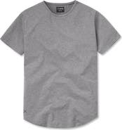 Cuts AO Curve Hem Cotton Blend T-Shirt