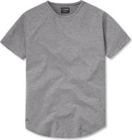 Cuts AO Curve Hem Cotton Blend T-Shirt